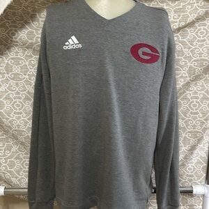 Men’s Adidas Georgia Bulldogs university athletic team shirt sweater size medium